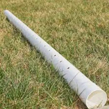 White Perforrated Pipe